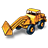 Hatra Tractor Shovel Icon 48x48 png